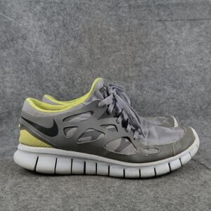 Nike Shoes Womens 10 Athletic Trainer Free Run 2 Running Sneaker H2O Repel Grey
